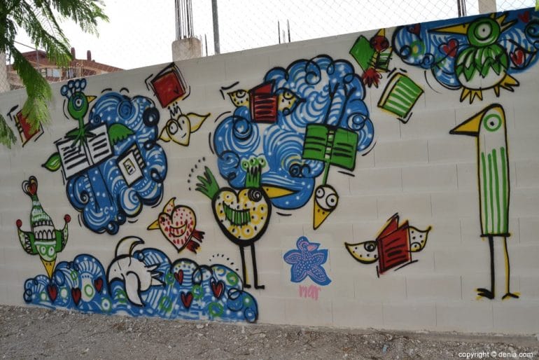 Grafiti de Mº Mar Puigcerver