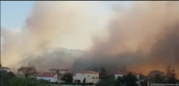 incendio en el pinaret