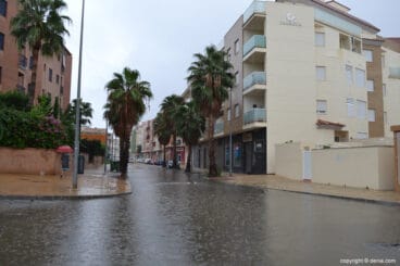 inundacion en el cami del llavador