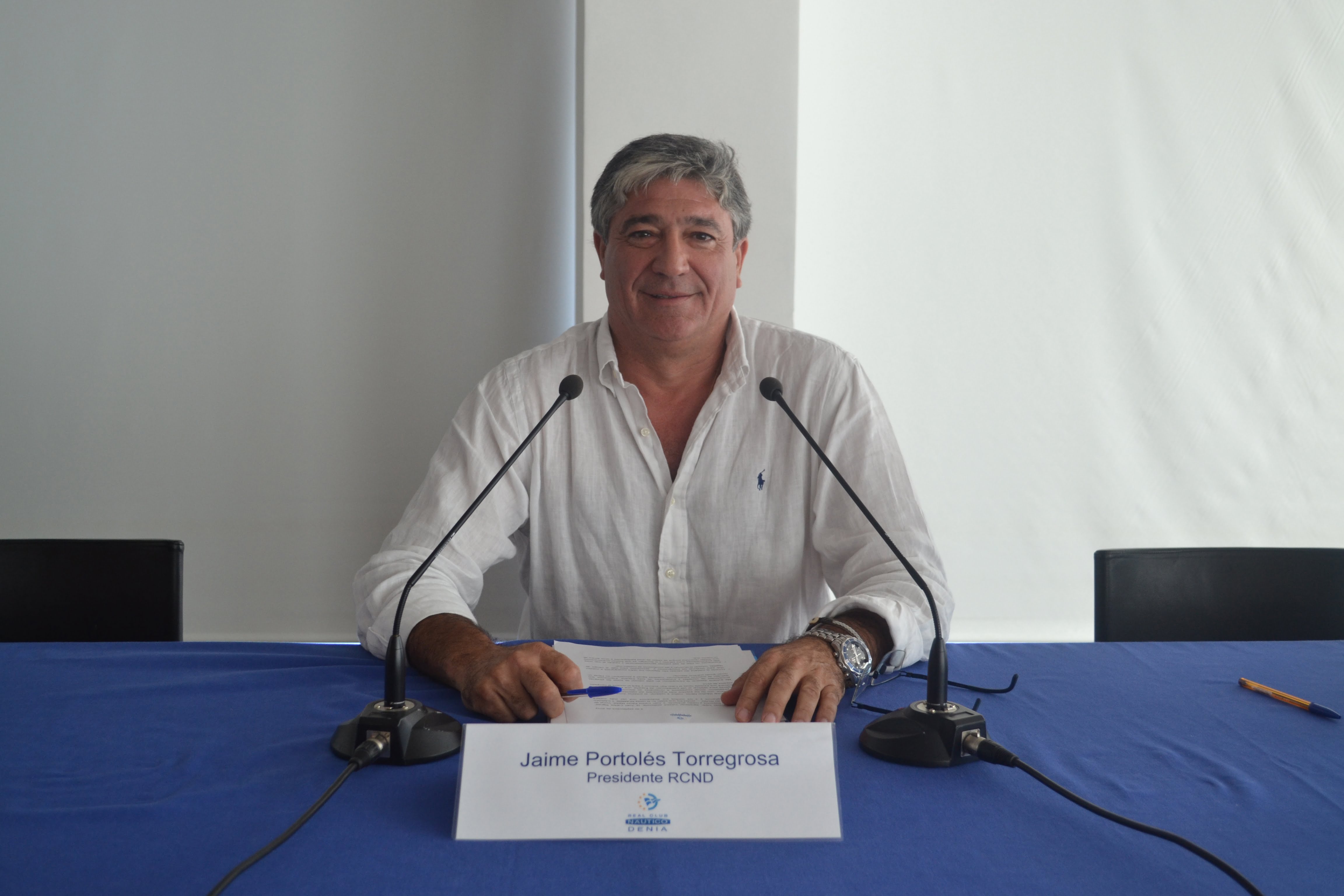 Jaime Portolés presidente del RCN Dénia