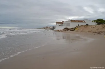 Les Deveses tras las lluvias