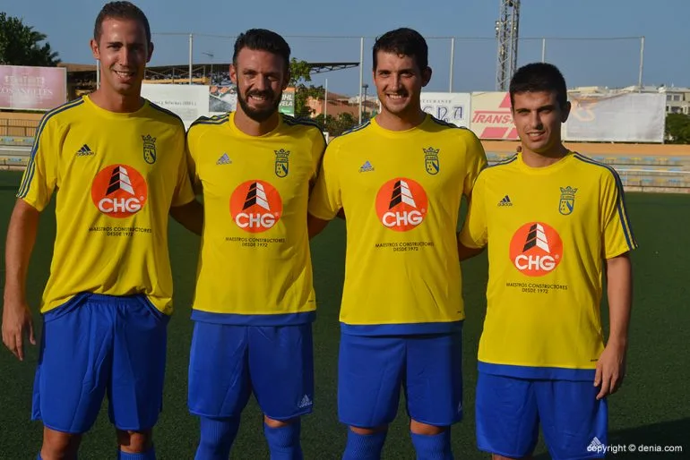 Los cuatro fichajes del CD Dénia