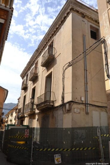 Obras de rehabilitación de la casa de la calle San José