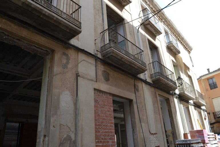 Obras en la casa de la calle San José