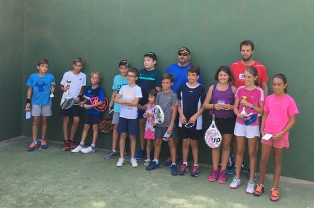 participantes en el mini torneo infantil