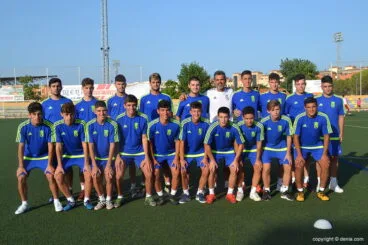 Plantilla del CD Dénia Juvenil A