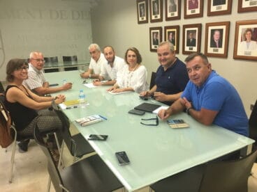 reunion entre cedma y el ayuntamiento de denia