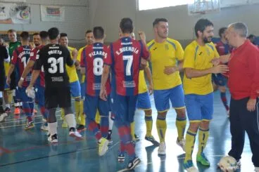 Saludo entre jugadores