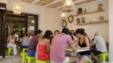 Tempura Bar interior