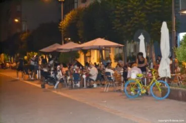 terrazas de la calle la via