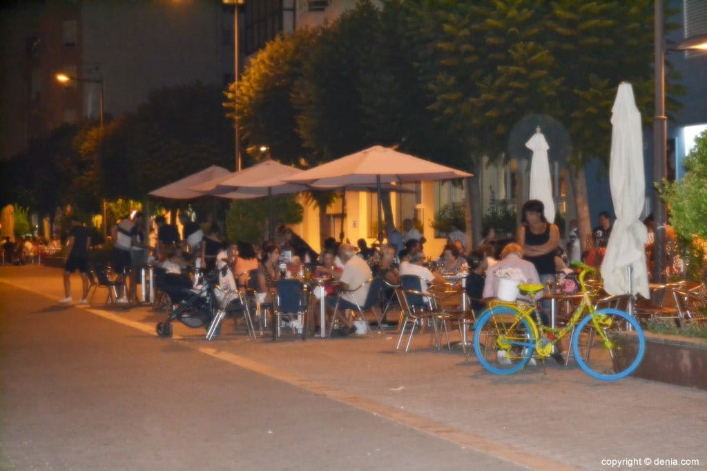 terrazas de la calle la via