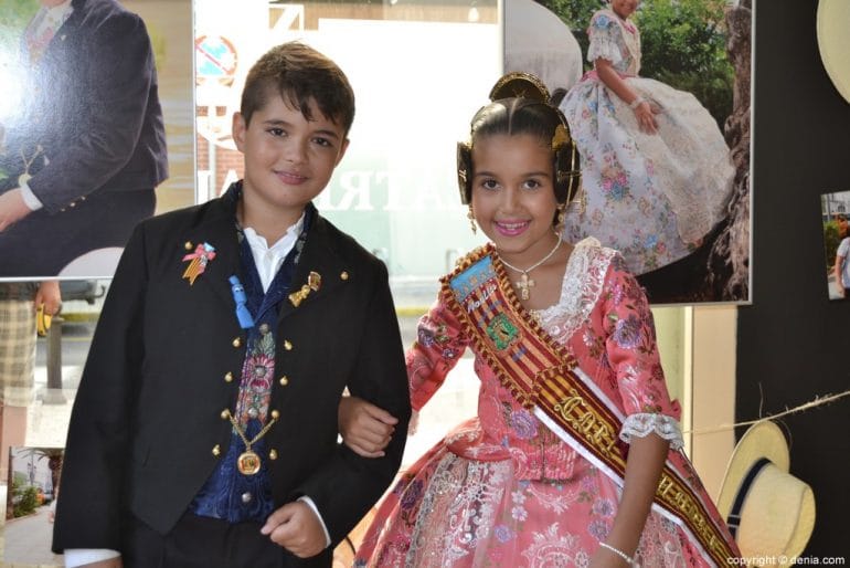 Presentación infantil falla Diana 2018 - Pareja fallera