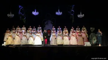 Presentación falla Centro 2018 – Esteban y la corte de honor