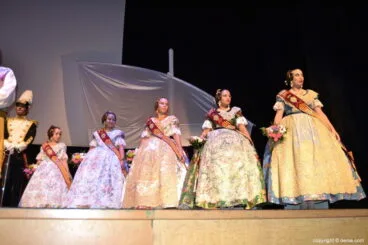 Presentación Falleras Mayores Dénia 2018 – Cortes de honor