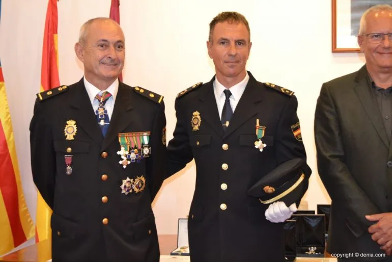 Día de la Policía Dénia - Reconocimientos de la Policía Nacional