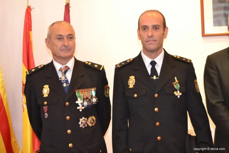 Día de la Policía Dénia - Reconocimientos de la Policía Nacional