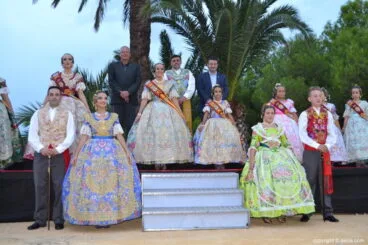Recepción presentación Falleras Mayores Dénia 2018 – Falla París Pedrera
