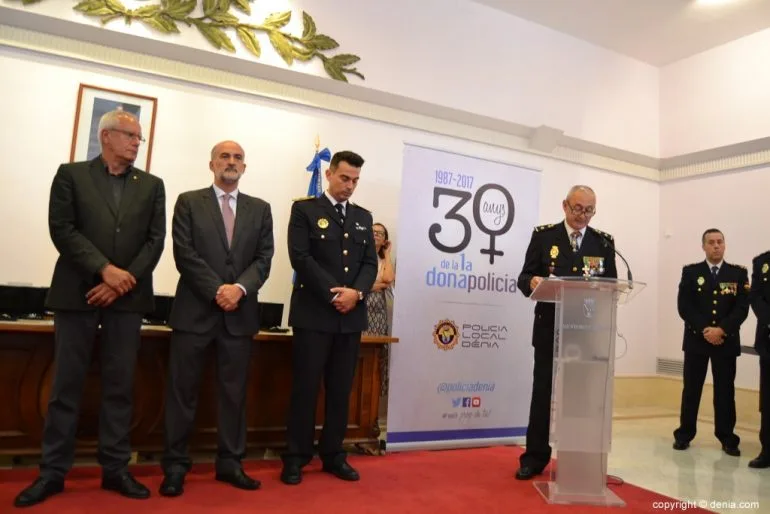 Día de la Policía Dénia - Discurso de Antonio Cabeza