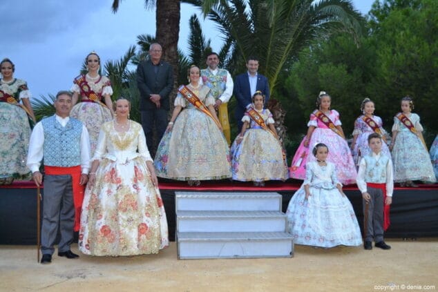 18 recepcion presentacion falleras mayores denia 2018 falla oeste