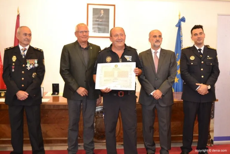 Día de la Policía Dénia - Entrega de reconocimientos