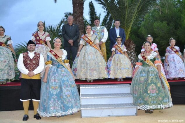 21 recepcion presentacion falleras mayores denia 2018 federacio de fogueres i barraques de san vicent del raspeig