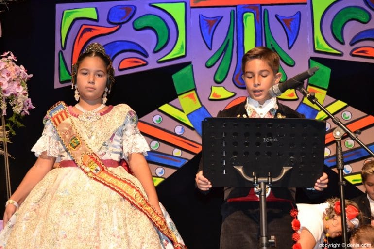 Presentación infantil falla Diana 2018 - Palabras de Manuel