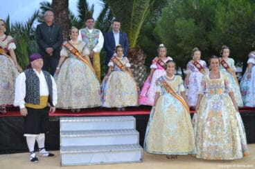 Recepción presentación Falleras Mayores Dénia 2018 – Junta Local Fallera de Xàtiva