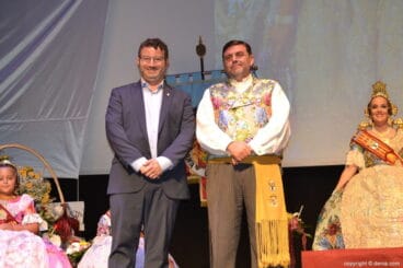 Presentación Falleras Mayores Dénia 2018 – Concejal de fiestas