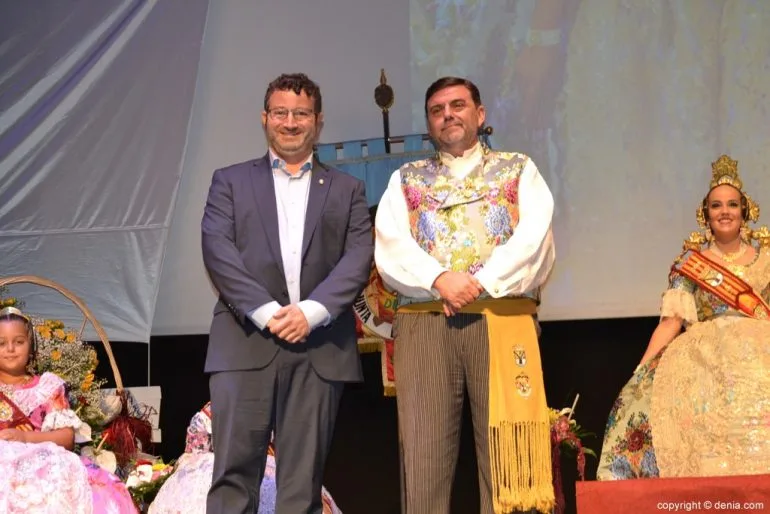 Presentación Falleras Mayores Dénia 2018 - Concejal de fiestas