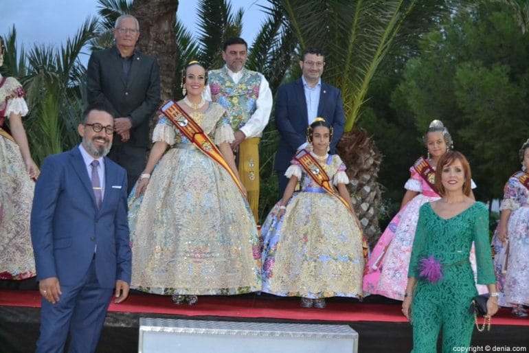 Recepción presentación Falleras Mayores Dénia 2018 - Indumentaristas