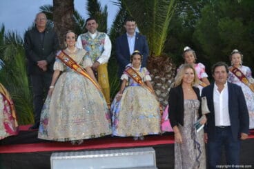 Recepción presentación Falleras Mayores Dénia 2018 – Indumentaristas