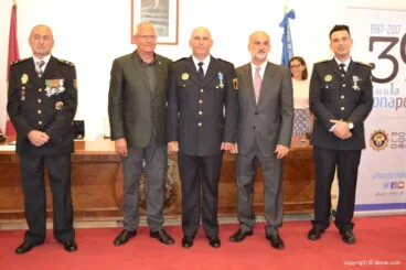 Día de la Policía Dénia – Imposición de medallas