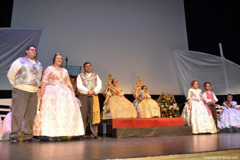 Presentación Falleras Mayores Dénia 2018 - Falla Darrere del Castell