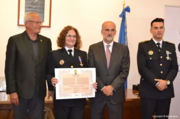 Día de la Policía Dénia – Reconocimiento a Enriqueta Borrás