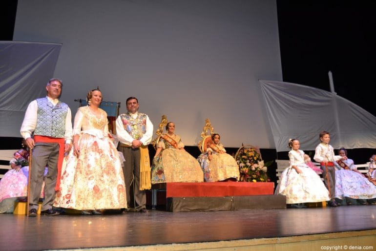 Presentación Falleras Mayores Dénia 2018 - Falla Oeste