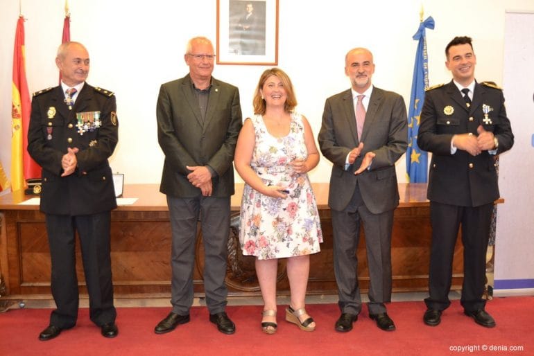 Día de la Policía Dénia - Reconocimiento a funcionarias