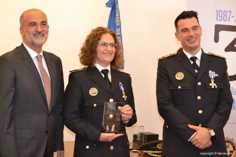 Día de la Policía Dénia - Enriqueta Borrás