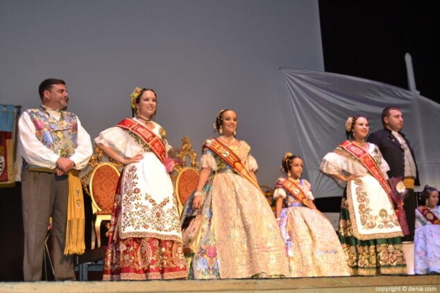 52 presentacion falleras mayores denia 2018 representantes de murcia