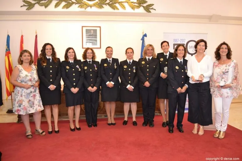 Día de la Policía Dénia - Homenaje a las mujeres policía