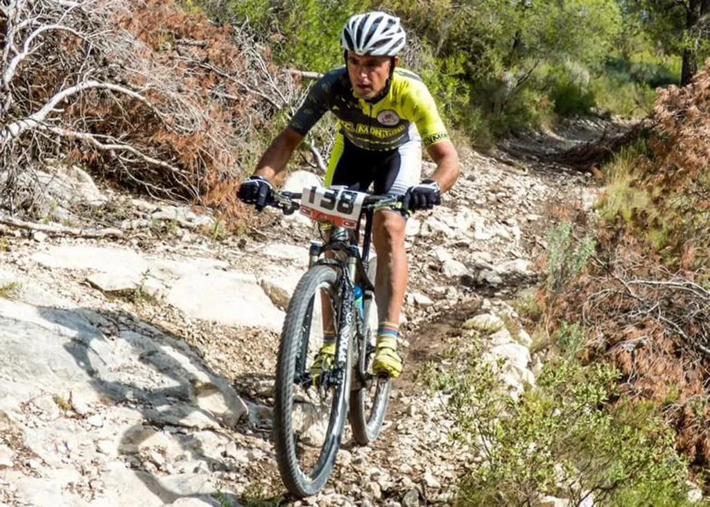 El equipo UC Montgó-Ulb logró doble podio en el 'Autonómico de Maratón BTT' 2 alejandro segui durante la prueba
