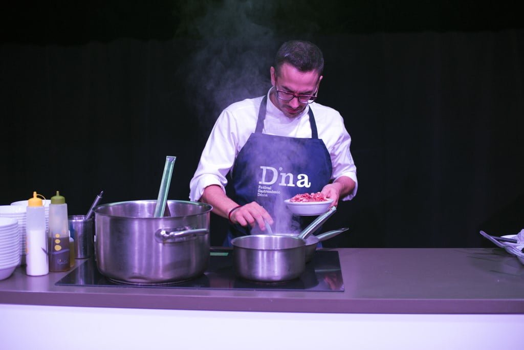 Cocinando en el DNA Festival Gastronómico