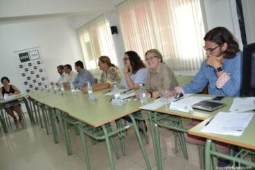 Concejales de la Marina Alta asistentes a la reunión de la UNED