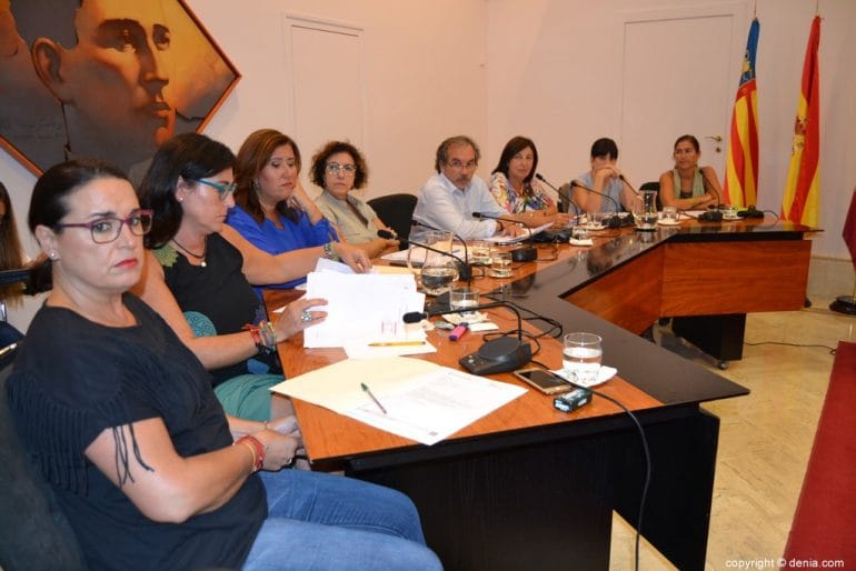 Concejales durante el pleno de septiembre
