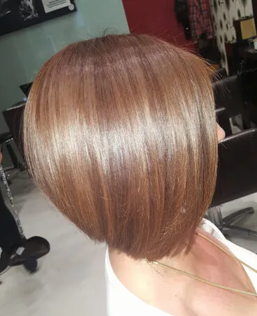 Después del alisado Toni Devesa