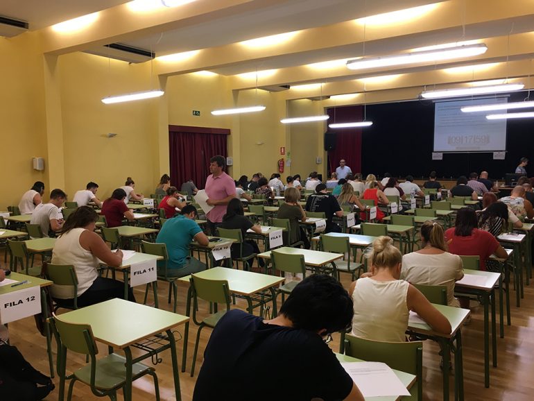 UNED exams in Dénia