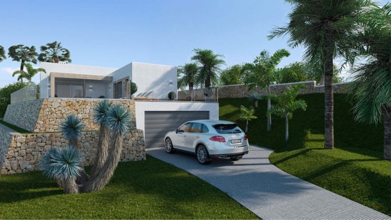 Garaje de la casa Lucas Graf Projects