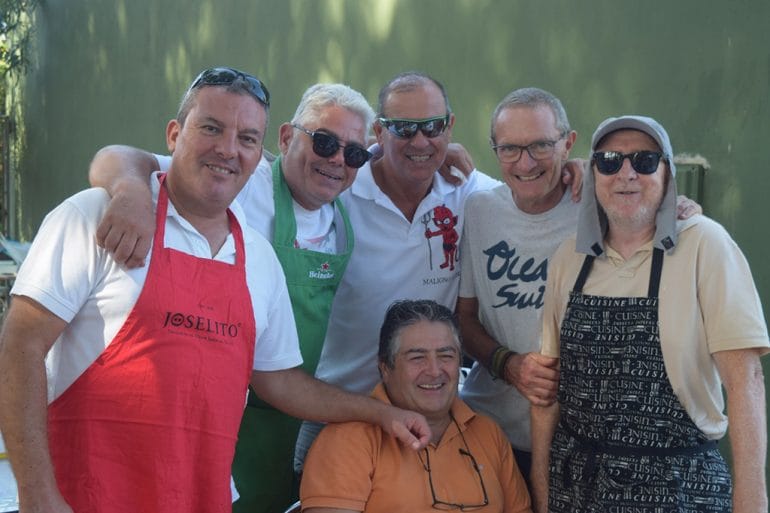 Grupo de cocineros