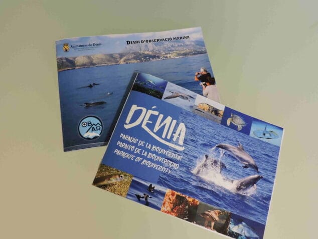 guia y diario de observacion marina