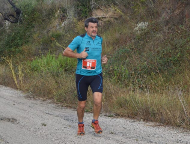 isaias fayos en el trail de tollos