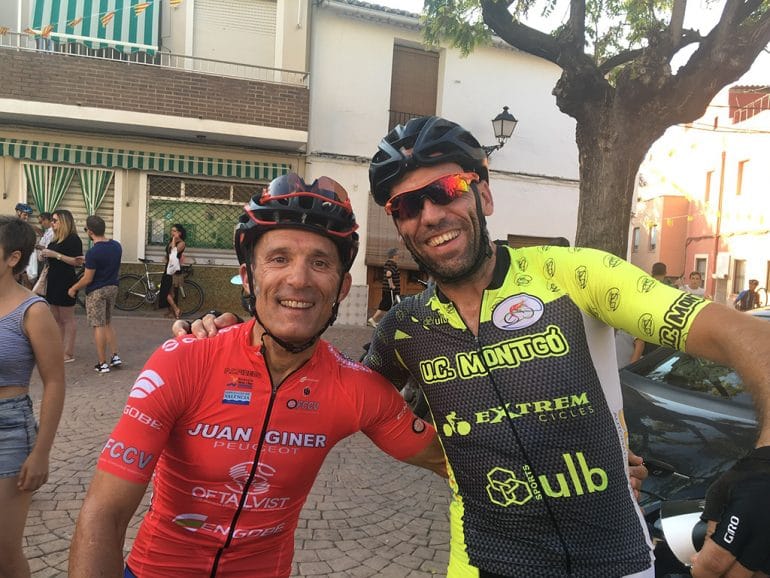 Javier Almela junto a Fernando Gimeno